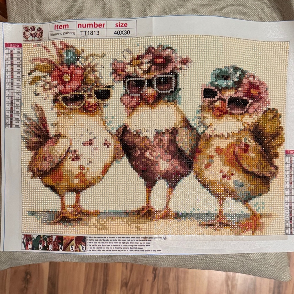 Colorful Bird Diamond Painting Kit